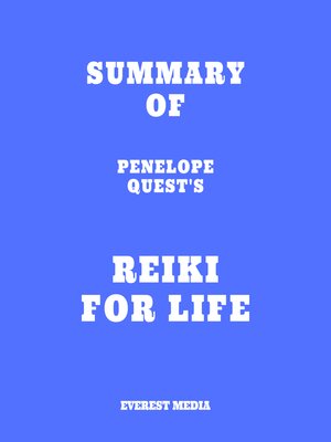 cover image of Summary of Penelope Quest's Reiki for Life